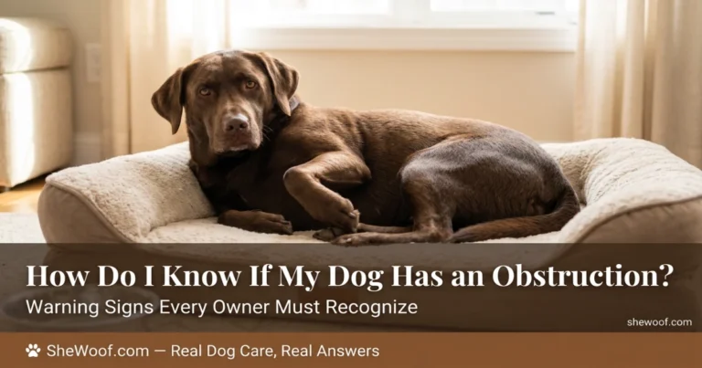 How Do I Know If My Dog Has an Obstruction