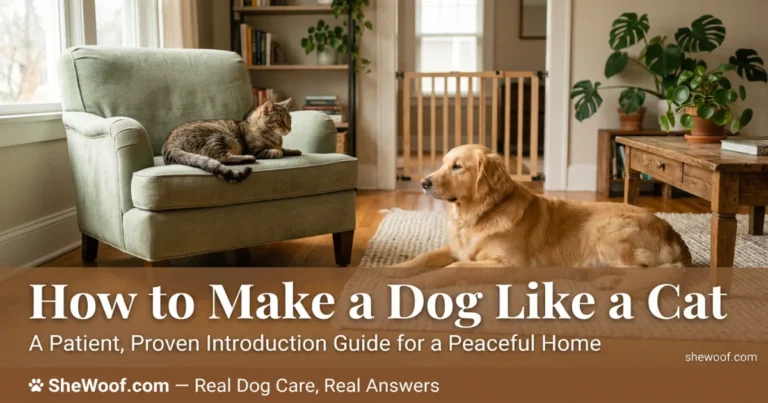 How to Make a Dog Like a Cat