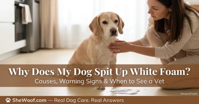 Why Does My Dog Spit Up White Foam