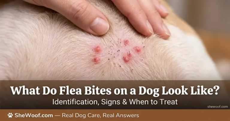What Do Flea Bites on a Dog Look Like