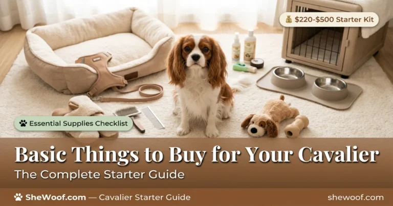Basic Things to Buy for Your Cavalier
