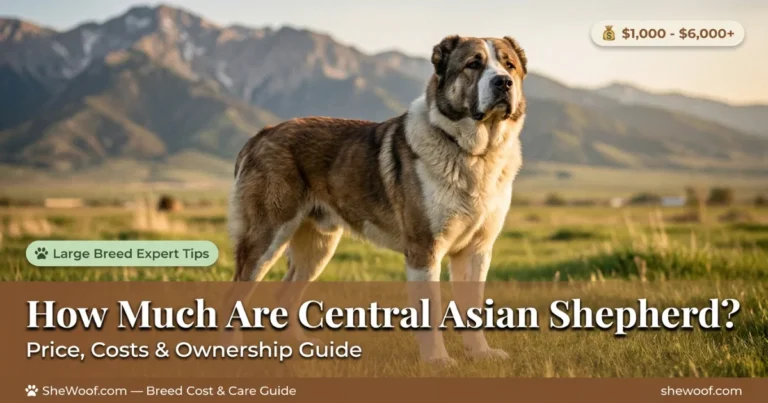How Much Are Central Asian Shepherd