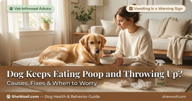 Dog Keeps Eating Poop and Throwing Up
