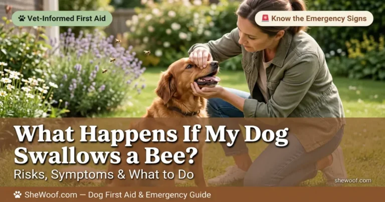 What Happens If My Dog Swallows a Bee