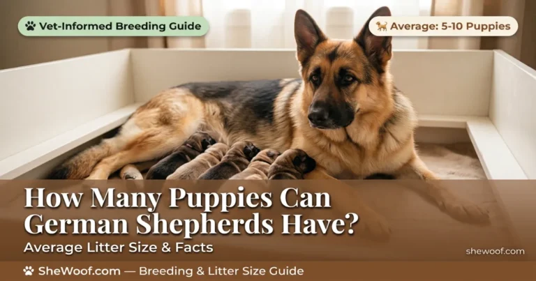 How Many Puppies Can German Shepherds Have
