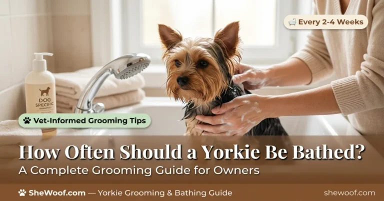 How Often Should a Yorkie Be Bathed