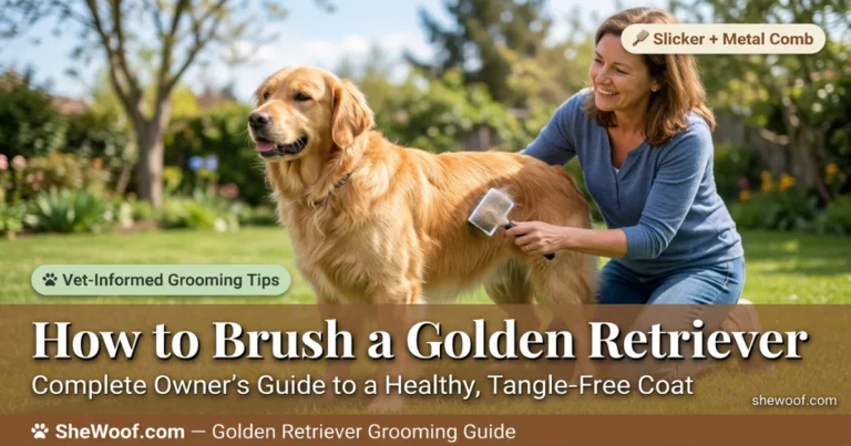 How to Brush a Golden Retriever