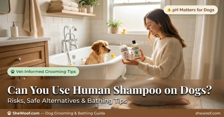 Can You Use Human Shampoo on Dogs