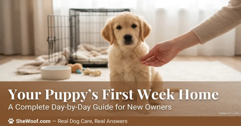 Puppy First Week Home
