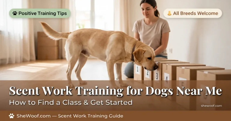 Scent Work Training for Dogs Near Me