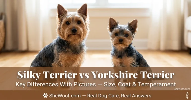 Silky Terrier vs Yorkshire Terrier
