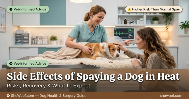 Side Effects of Spaying a Dog in Heat