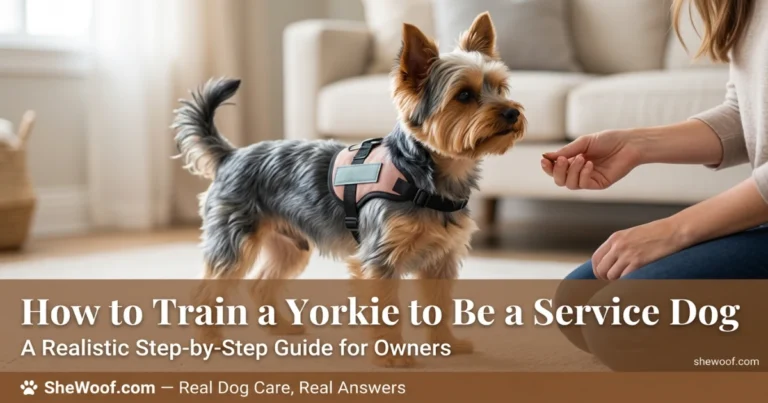 How to Train a Yorkie to Be a Service Dog