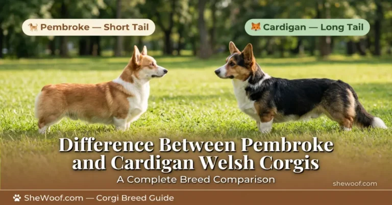 Difference Between Pembroke and Welsh Corgi
